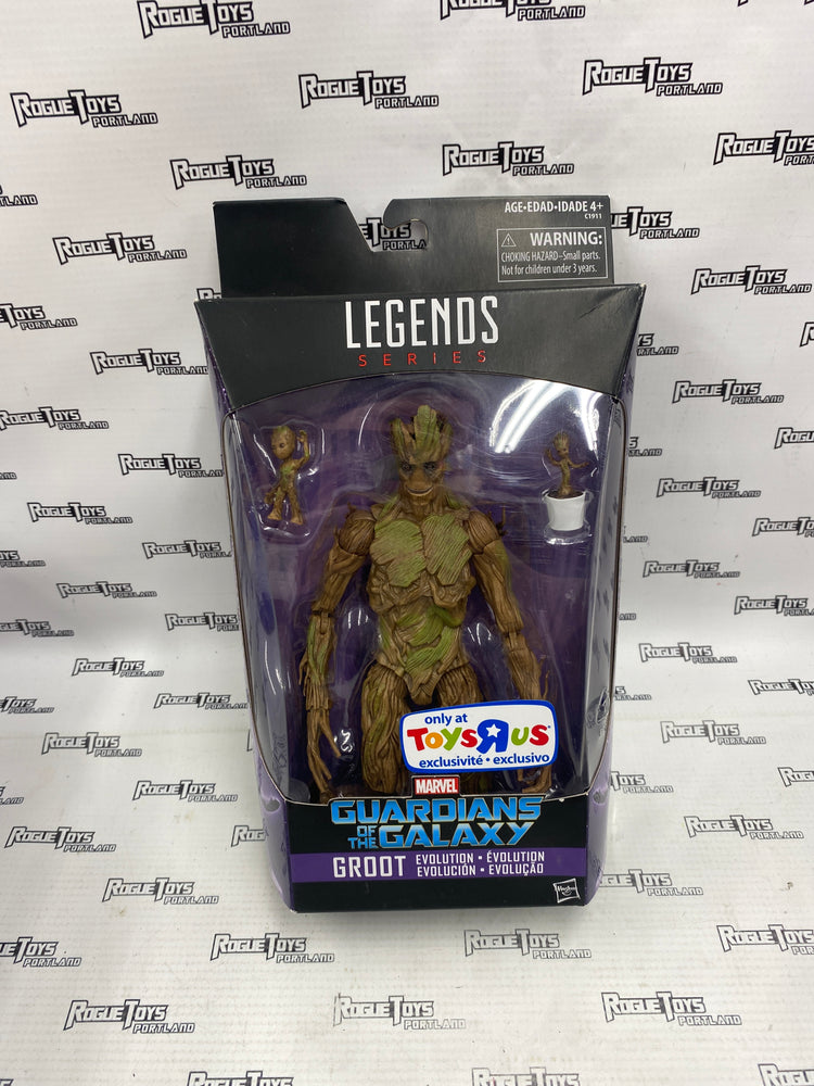 Marvel Legends Groot Evolution Toys R Us Exclusive