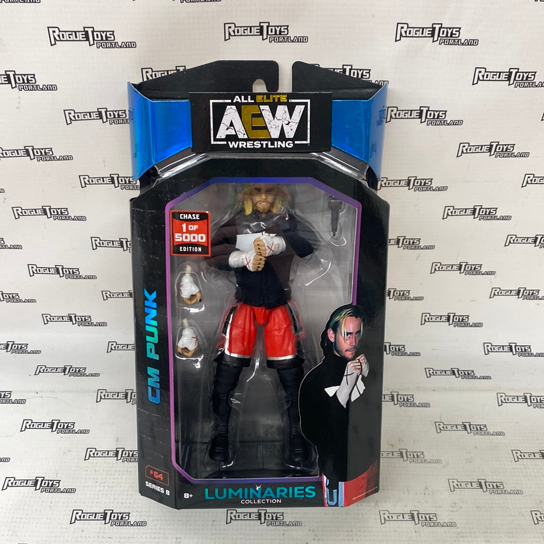 AEW Luminaries Collection Series 8 CM Punk Chase 1 of 5000