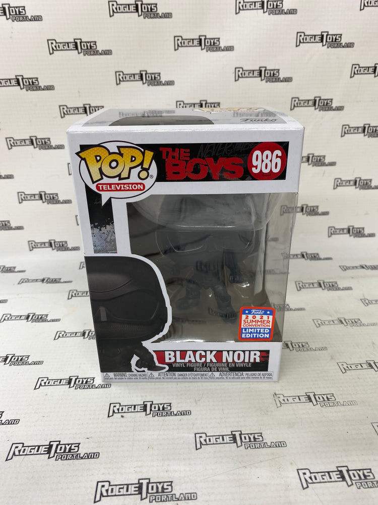 Funko POP! Television The Boys Black Noir #986 2021 Summer Con Exclusive