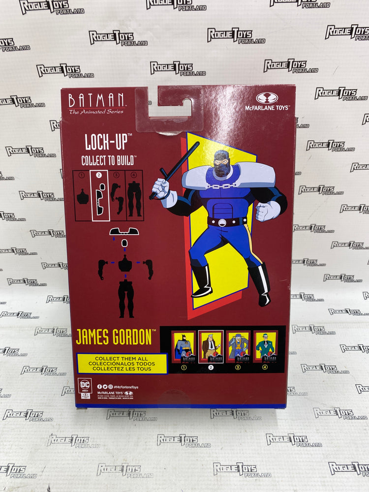McFarlane Batman The Animated Series James Gordon (Platinum Edition)