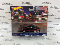 Hot Wheels 50 Car Culture Team Transport Real Riders ‘69 Nissan Skyline Van Carry On