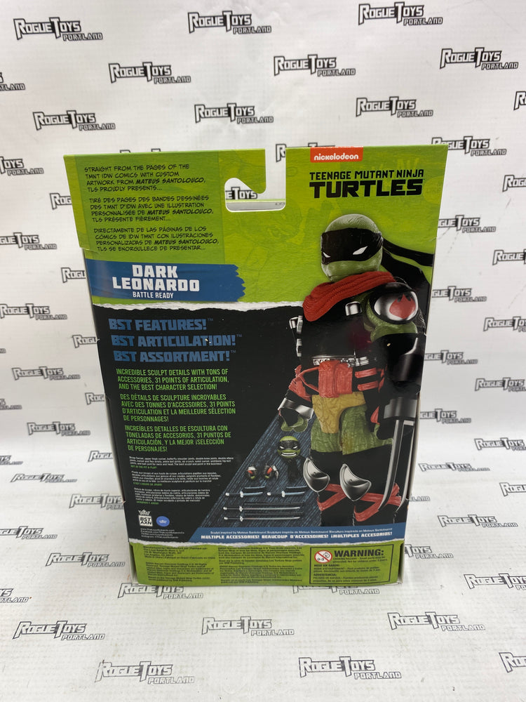 Loyal Subjects BST AXN TMNT Battle Ready Dark Leonardo