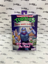 NECA TMNT Cartoon Start Shredding the News Ultimate Shredder (Open Box)