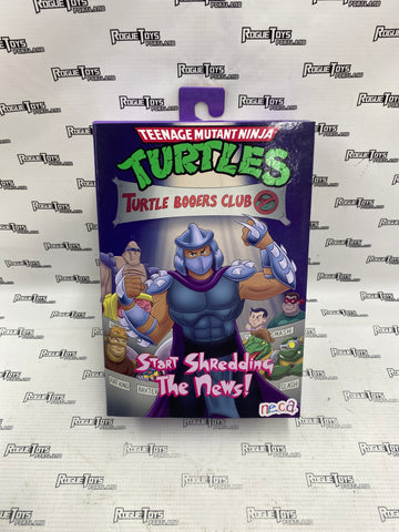 NECA TMNT Cartoon Start Shredding the News Ultimate Shredder (Open Box)