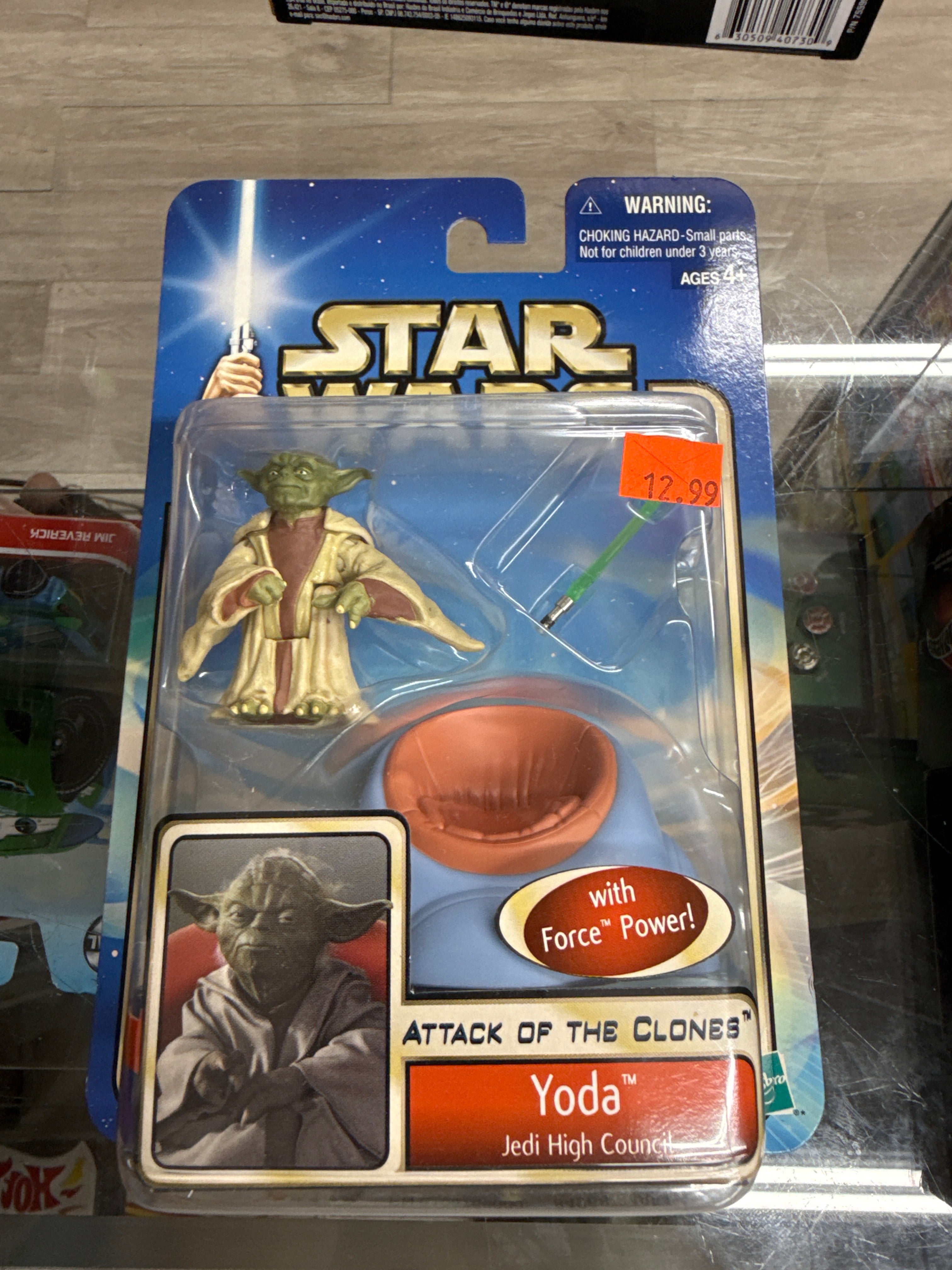 Hasbro Star Wars Attack of the Clones Yoda (high council)