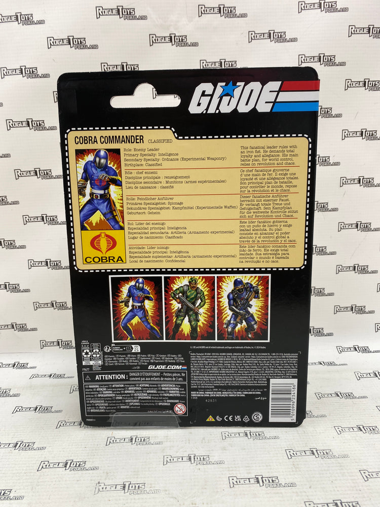 GI JOE Classified Retro Cobra Commander