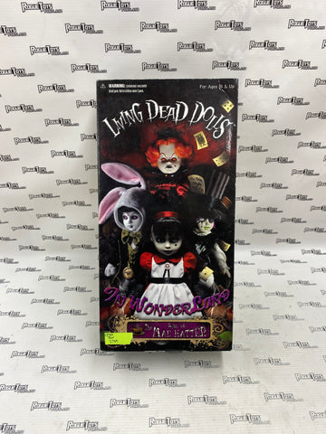 Mezco Living Dead Dolls In Wonderland Sybil as The Mad Hatter