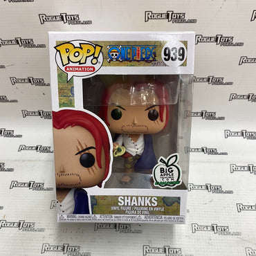 Funko POP! Animation One Piece Shanks #939 Big Apple Collectibles Exclusive