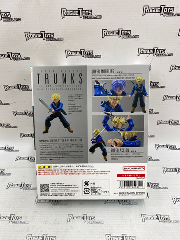 S.H.Figuarts Dragon Ball Z Super Saiyan Trunks (Open Box)
