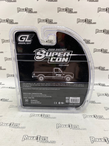 Green Light 2026 Super Con Exclusive Black Bandit 1972 Chevrolet C-10
