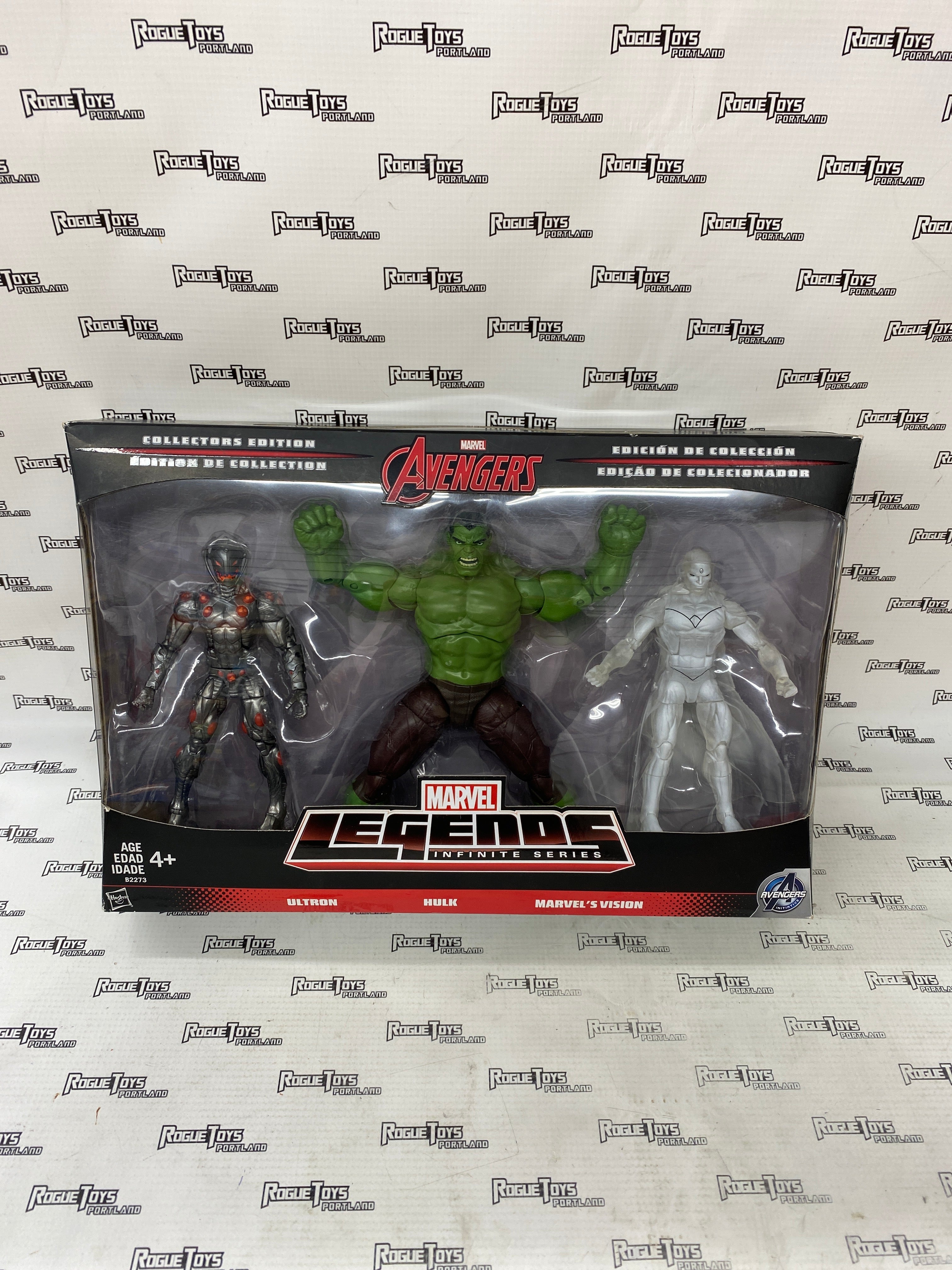 Marvel Legends Avengers Ultron, Hulk, Vision Target Exclusive