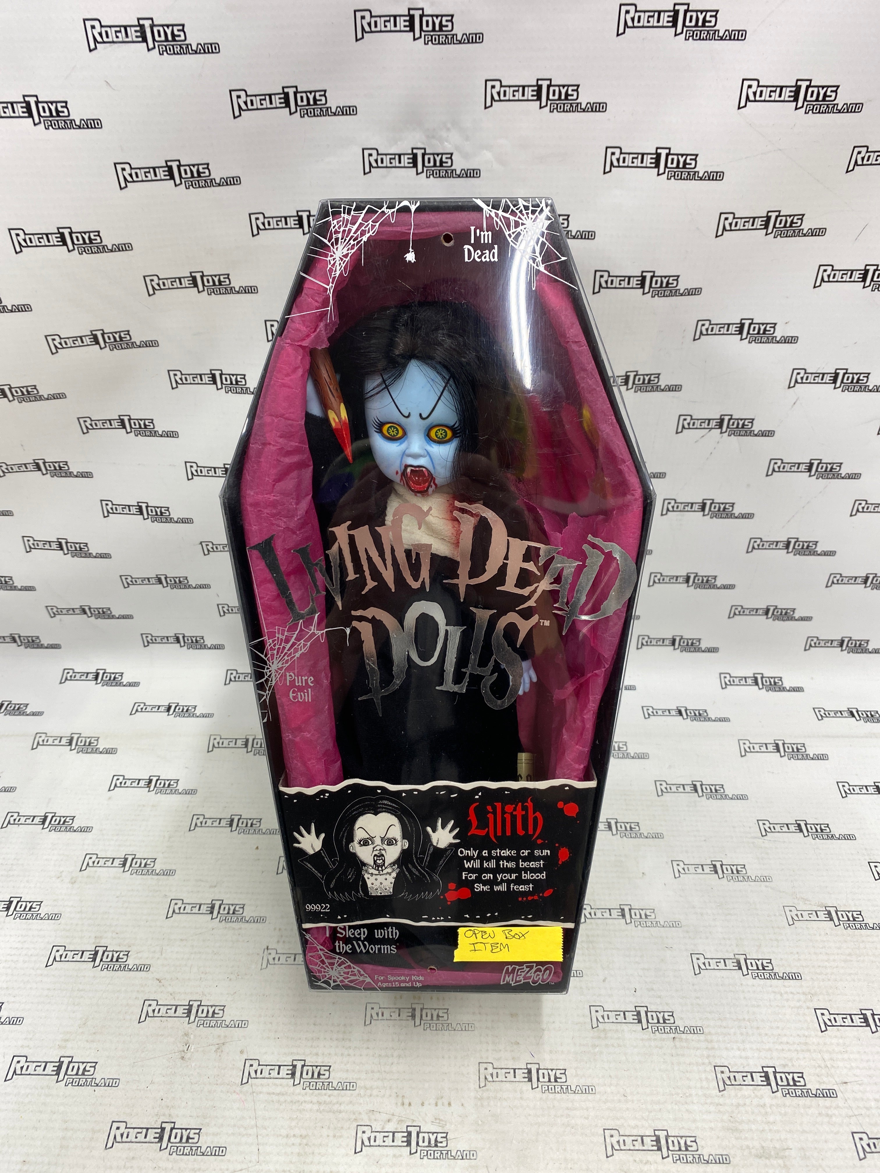 Living Dead Dolls Lilith Autographed By Ed Long & Damien Glonek (Open Box)