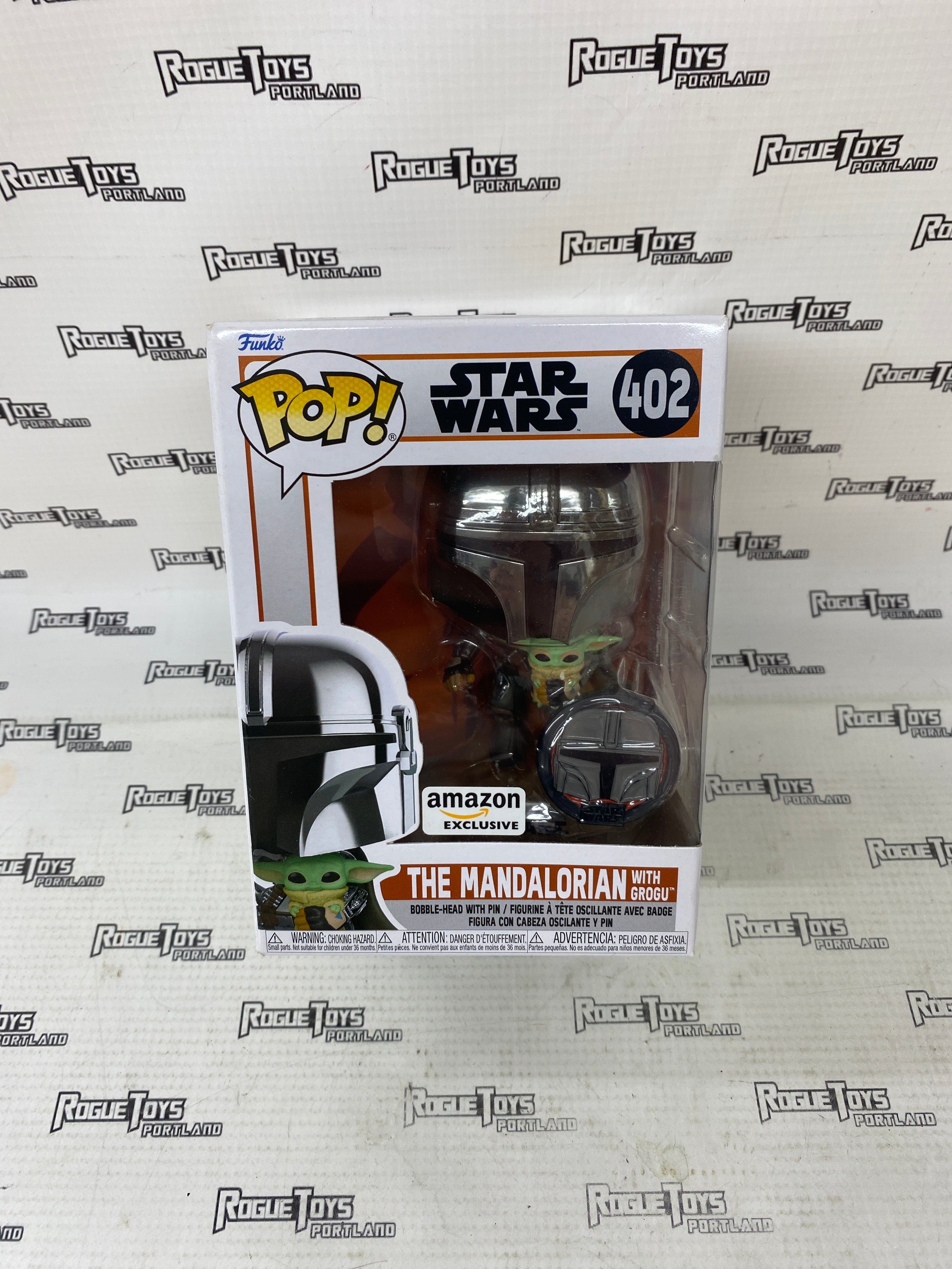 Funko POP! Star Wars The Mandalorian #402 Amazon Exclusive