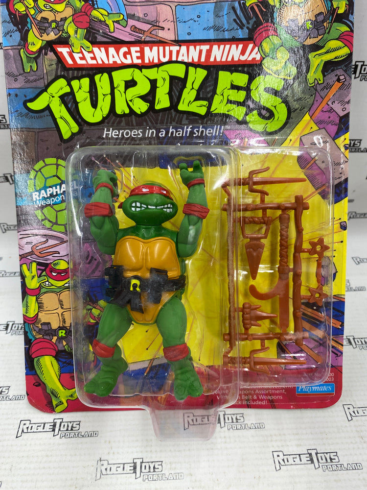 Vintage TMNT Raphael MOC (Hard Head 10 Back)