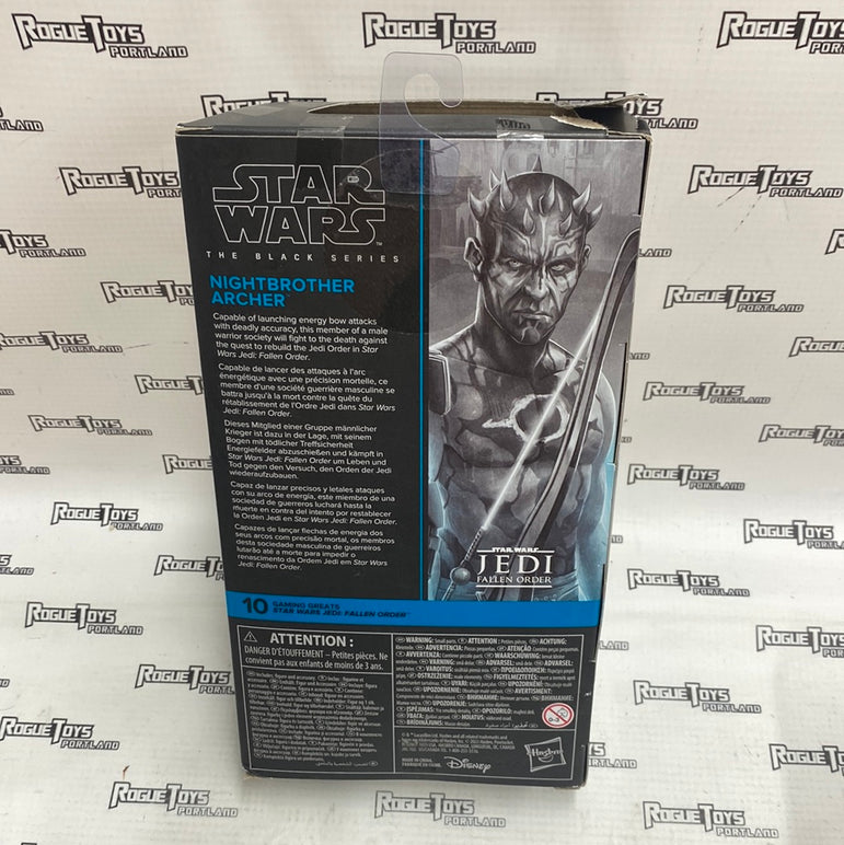 Star Wars Black Series Nightbrother Archer (damaged package)