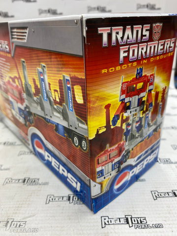 Transformers 2007 Pepsi Optimus Prime Mountain Dew Promotional Winner