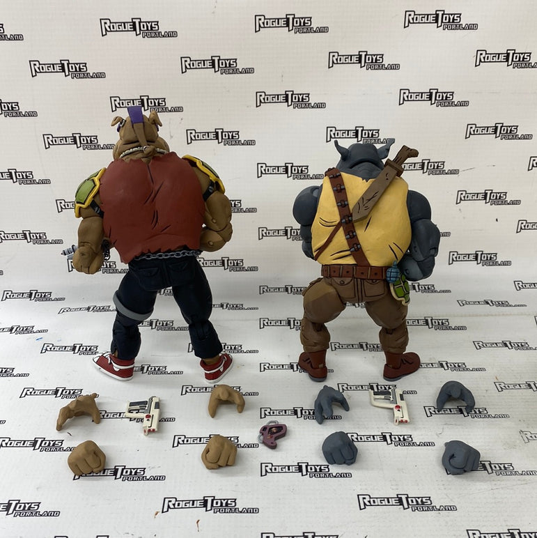 NECA TMNT Cartoon Bebop & Rocksteady