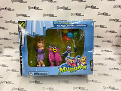 Palisades Muppets Mini Muppets Figurine Set One Miss Piggy, Snowths, and Gonzo