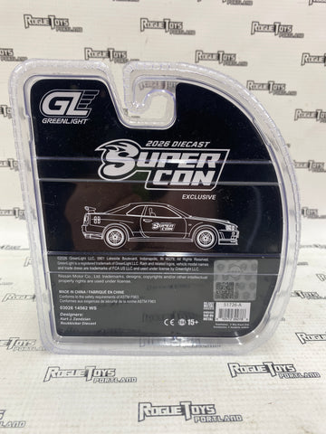 Green Light 2026 Super Con Exclusive Black Bandit 2002 Nissan Skyline GT-R (R34)