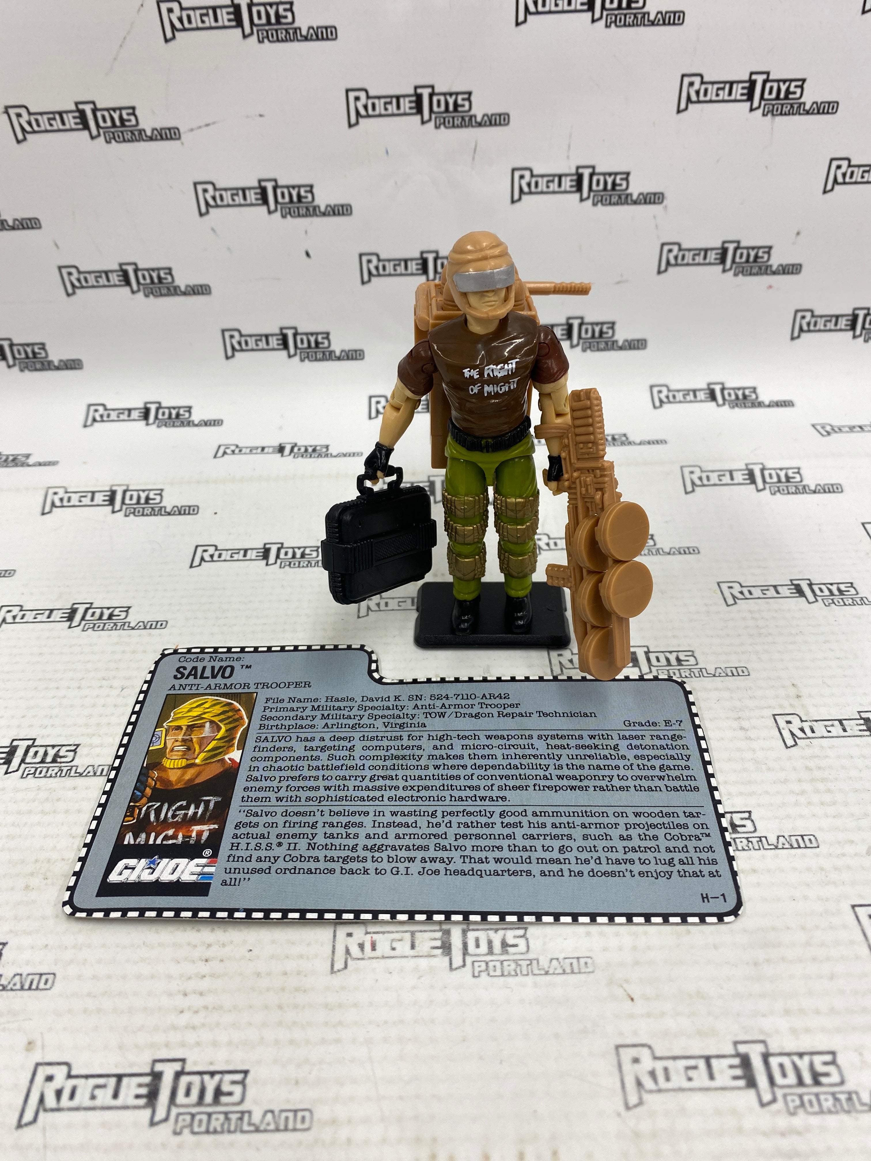 Vintage GI JOE Salvo