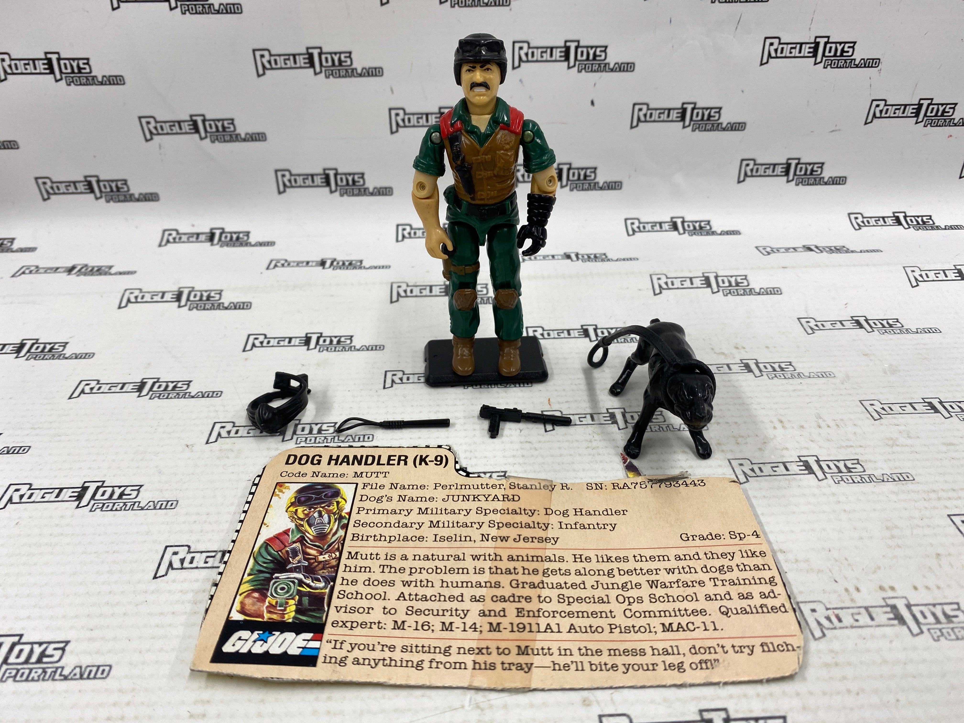 Vintage GI JOE Mutt