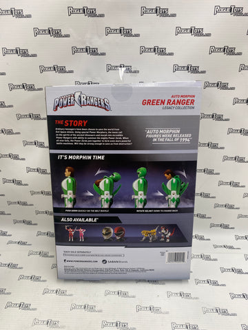 Power Rangers Legacy Collection Auto Morphin Green Ranger