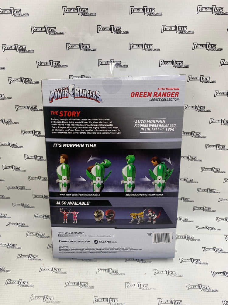Power Rangers Legacy Collection Auto Morphin Green Ranger