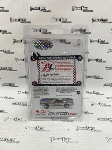 Hot Wheels Red Line Club Custom Mustang Collectors Club Exclusive
