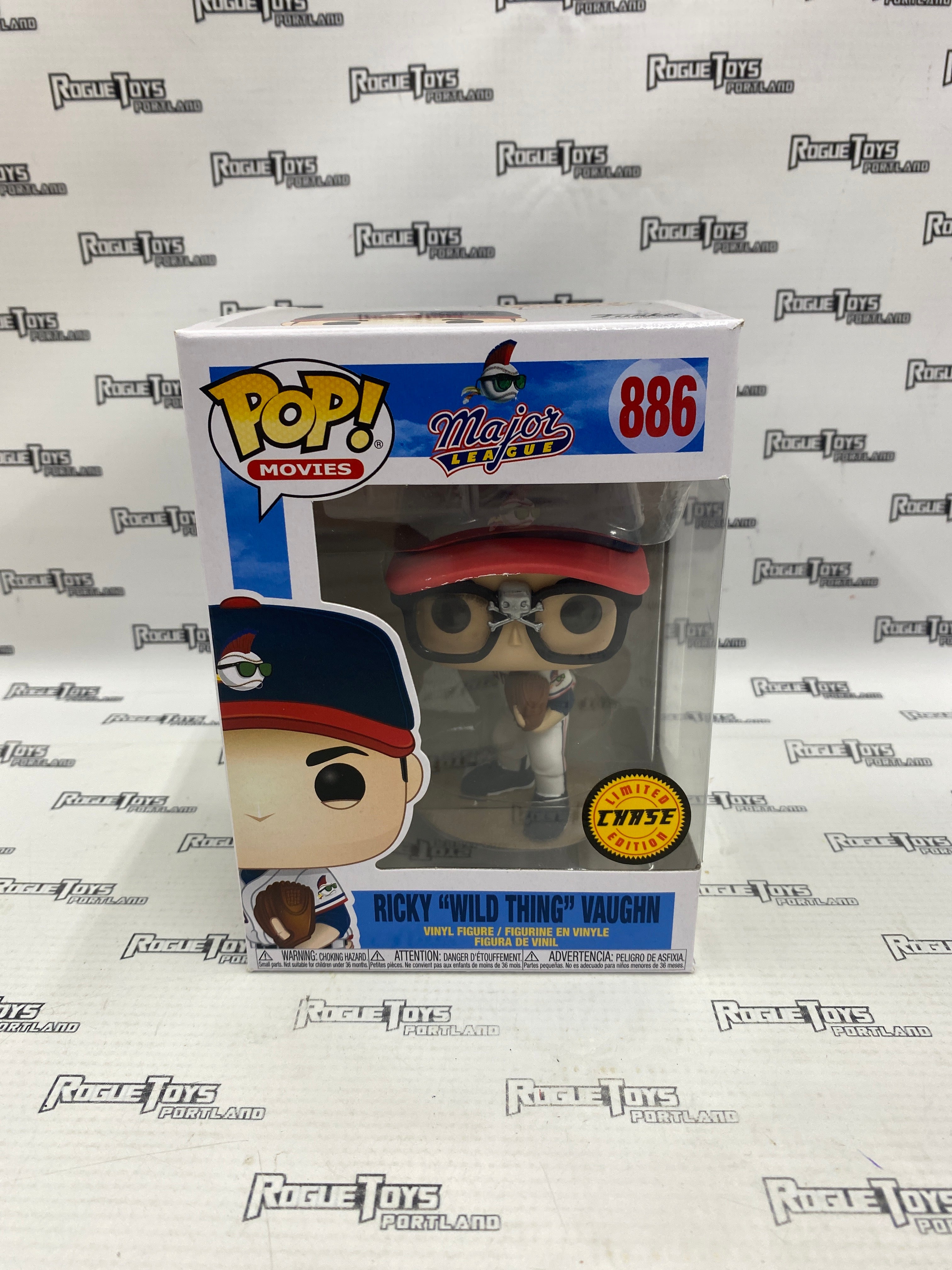 Funko POP! Movies Major League Ricky “Wild Thing” Vaughn (Chase Edition) #886