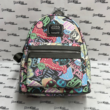 Loungefly Star Wars Pastel Sticker Mini Backpack