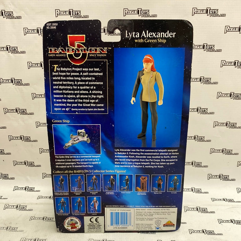Babylon 5 Lyra Alexander with Green Ship (Previews Exclusive)