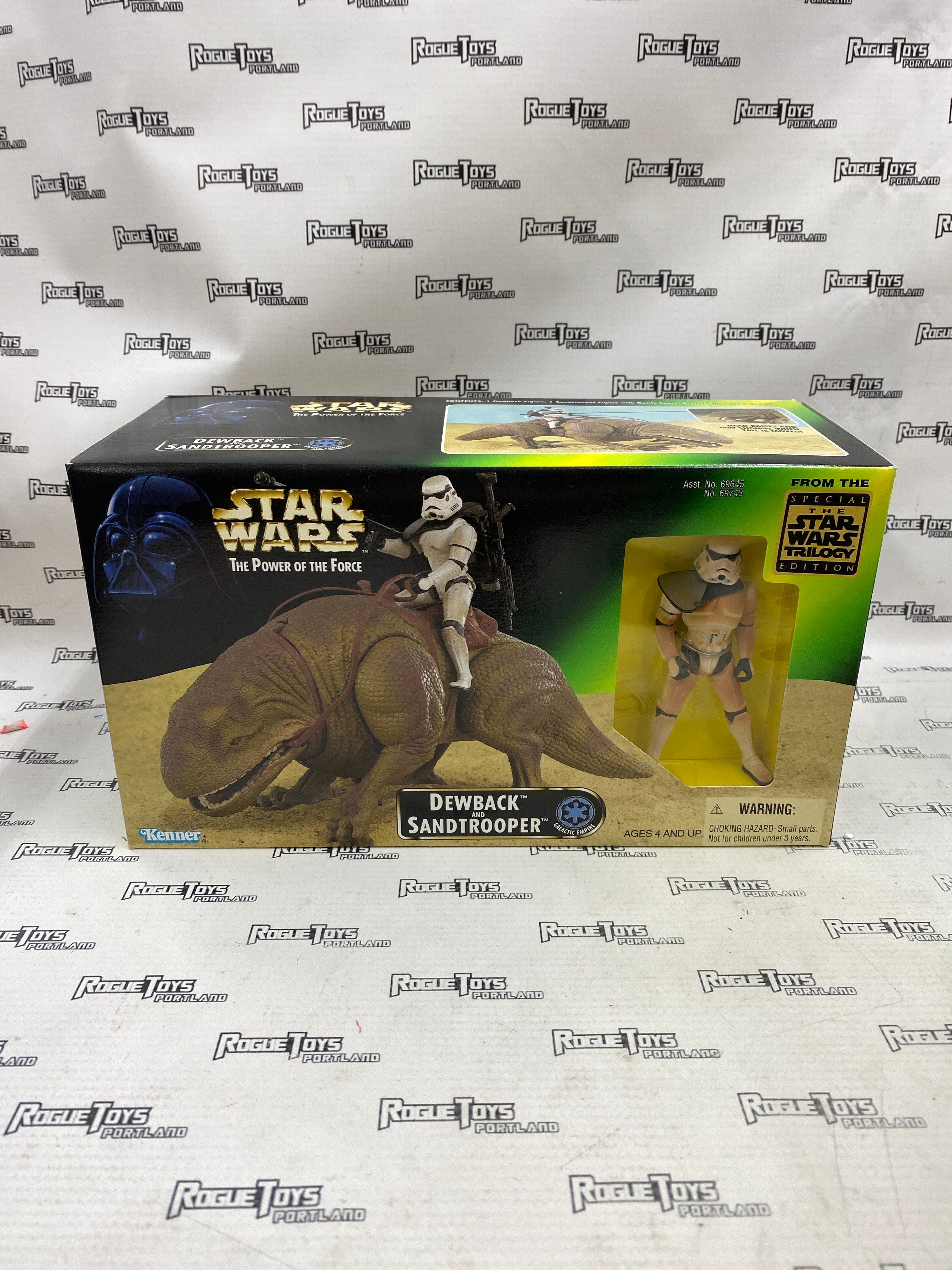 Star Wars POTF Dewback and Sandtrooper