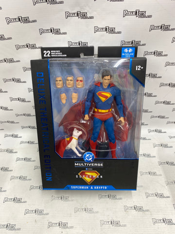 McFarlane DC Multiverse Superman & Krypto Deluxe Theatrical Edition