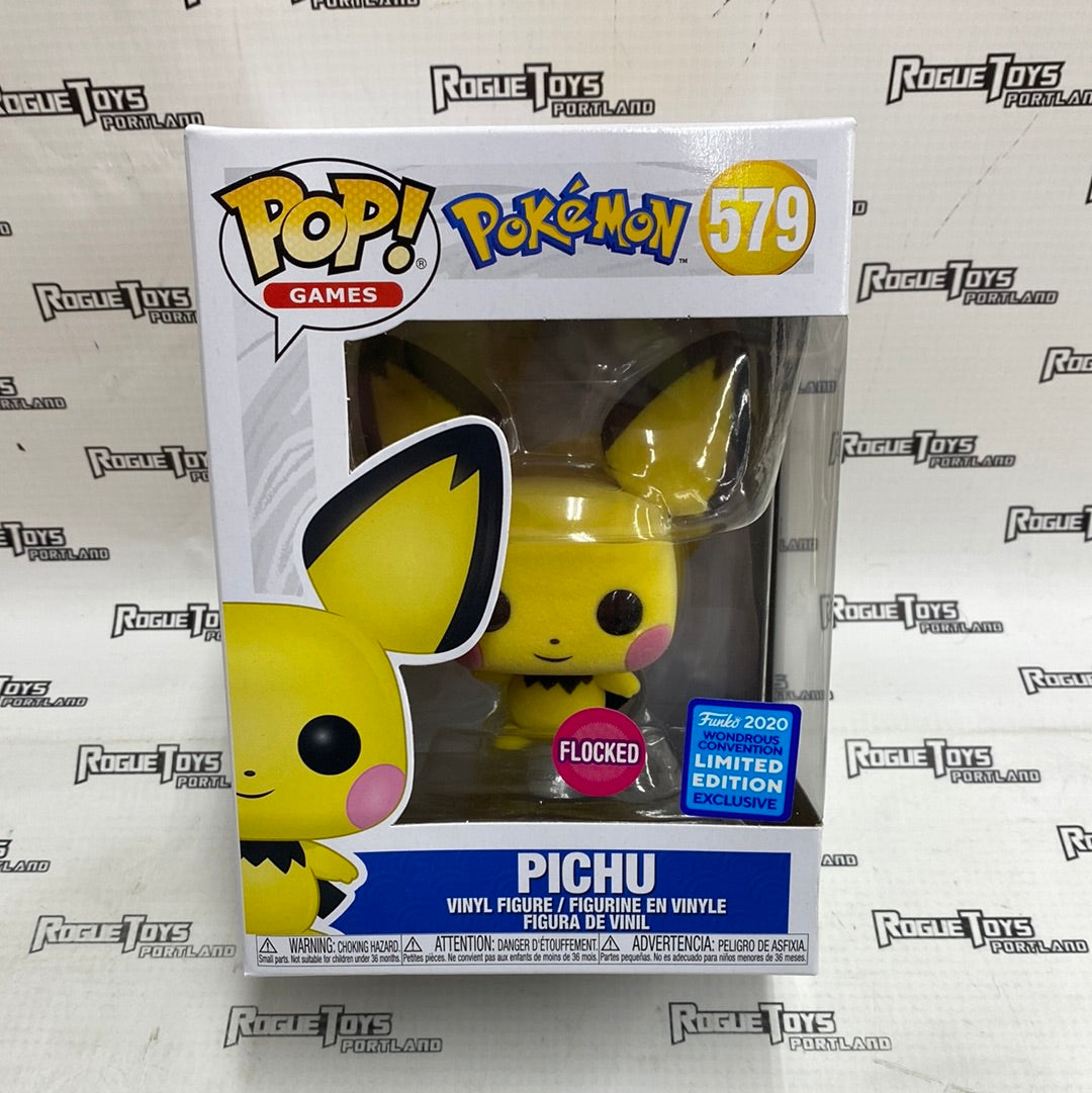 Funko POP! Games Pokémon Pichu #579 2020 Wonderous Con Exclusive