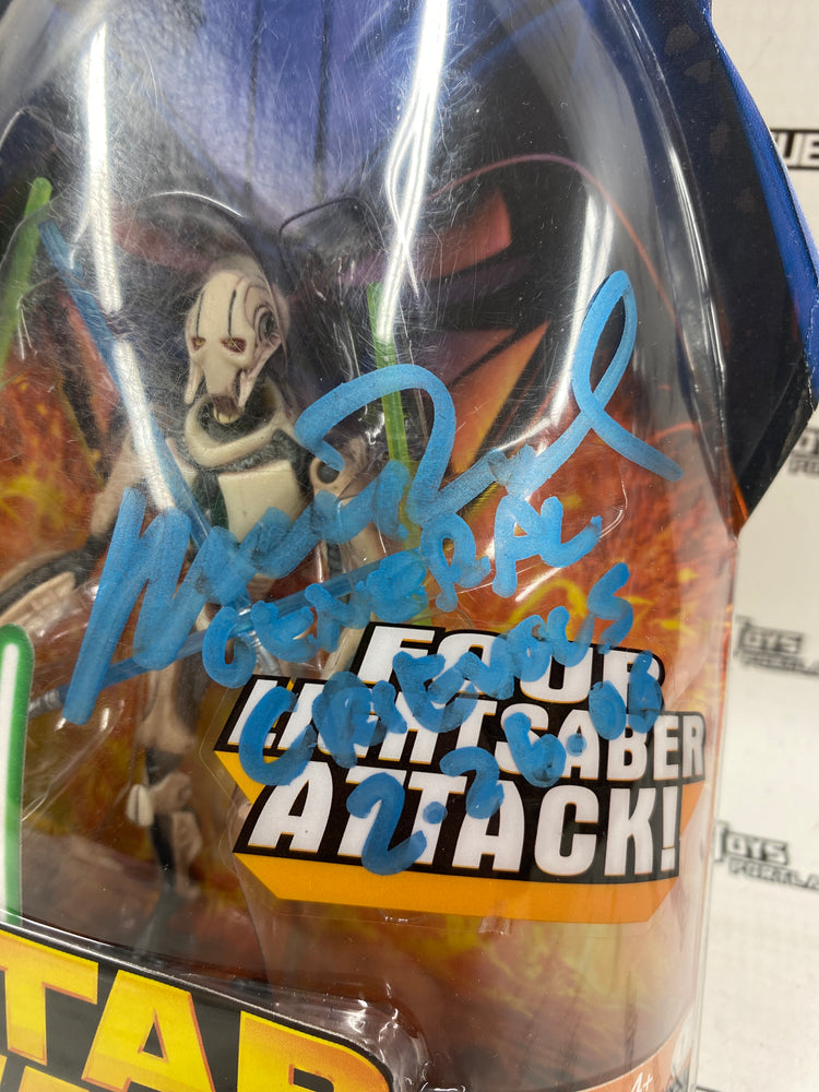 Autographed Star Wars ROTS General Grievous