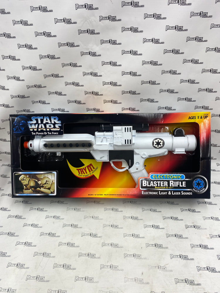 Star Wars POTF Electronic Blaster Rifle BlasTech E-11