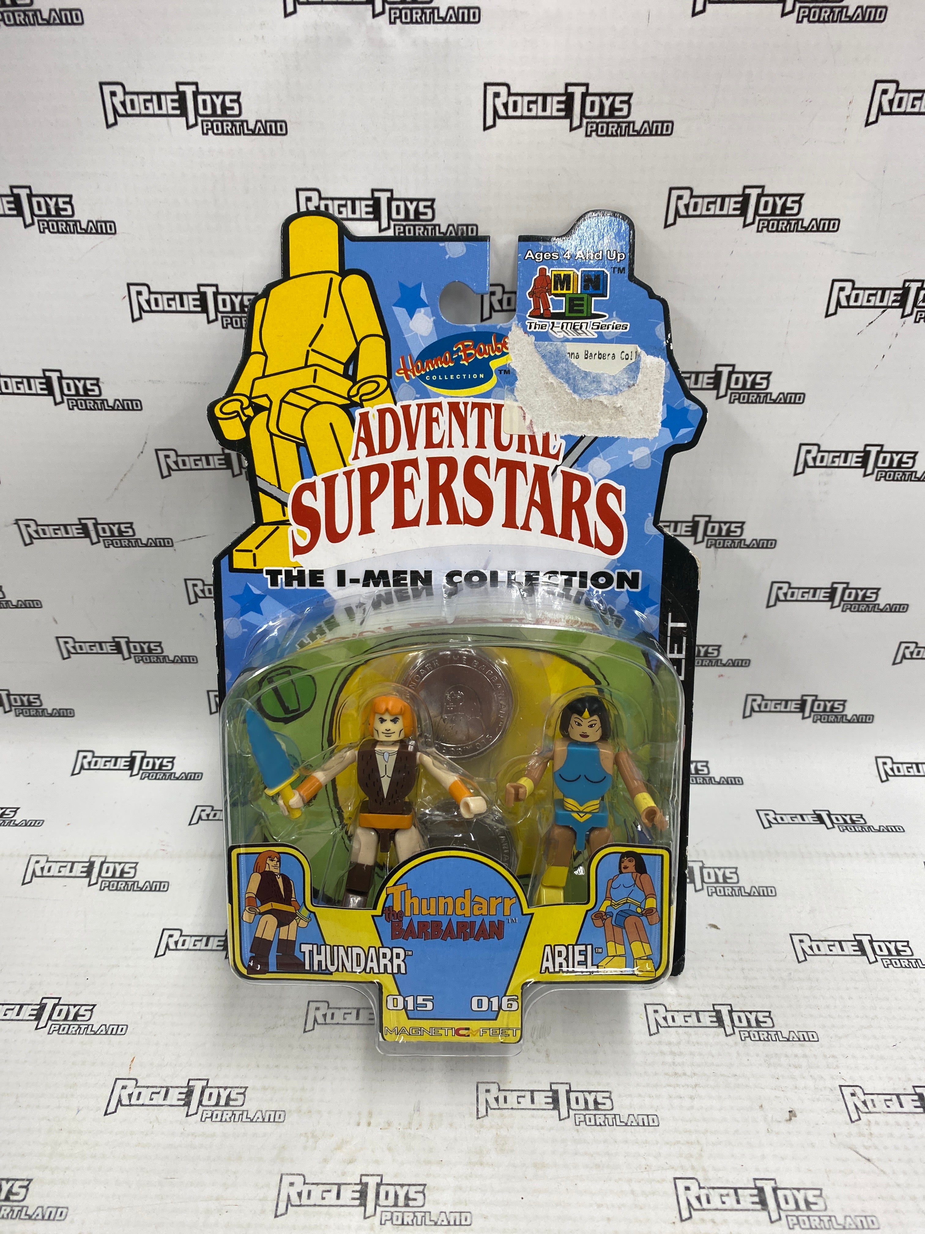 I-MEN Adventure Superstars Thundarr The Barbarian Thundarr 015 & Ariel 016