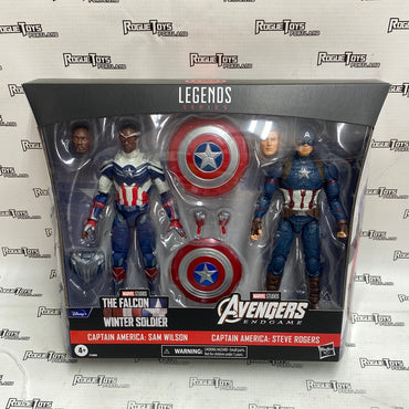 Marvel Legends Captain America Sam Wilson & Steve Rogers 2-Pack