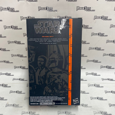Star Wars The Black Series Boba Fett - Orange Line (Open Box)