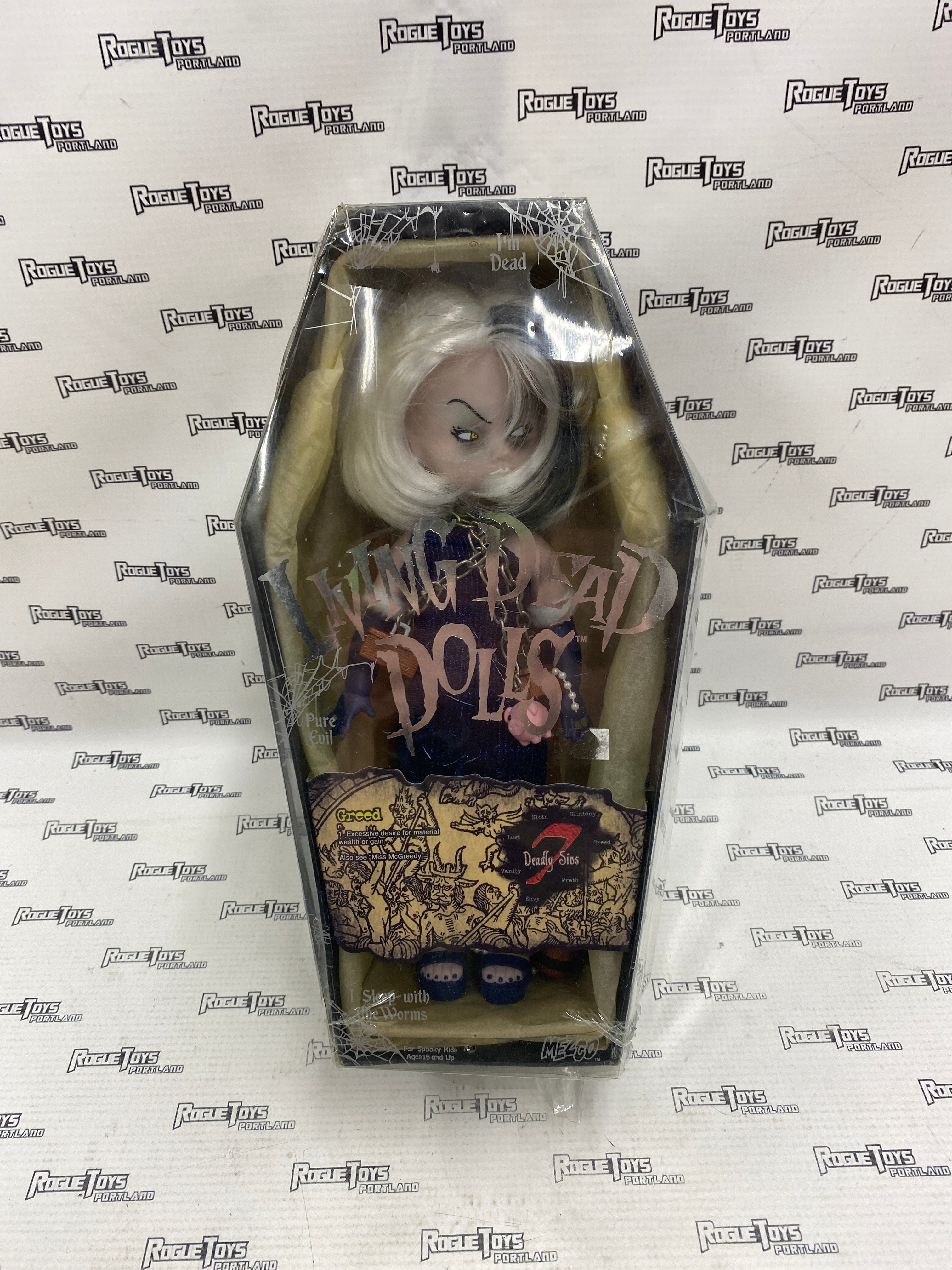 Mezco Living Dead Dolls 7 Deadly Sins Greed