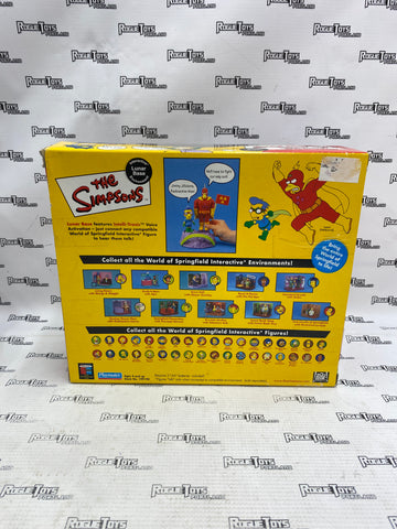 The Simpsons World of Springfield Radioactive Man and Fallout Boy Lunar Base Playset