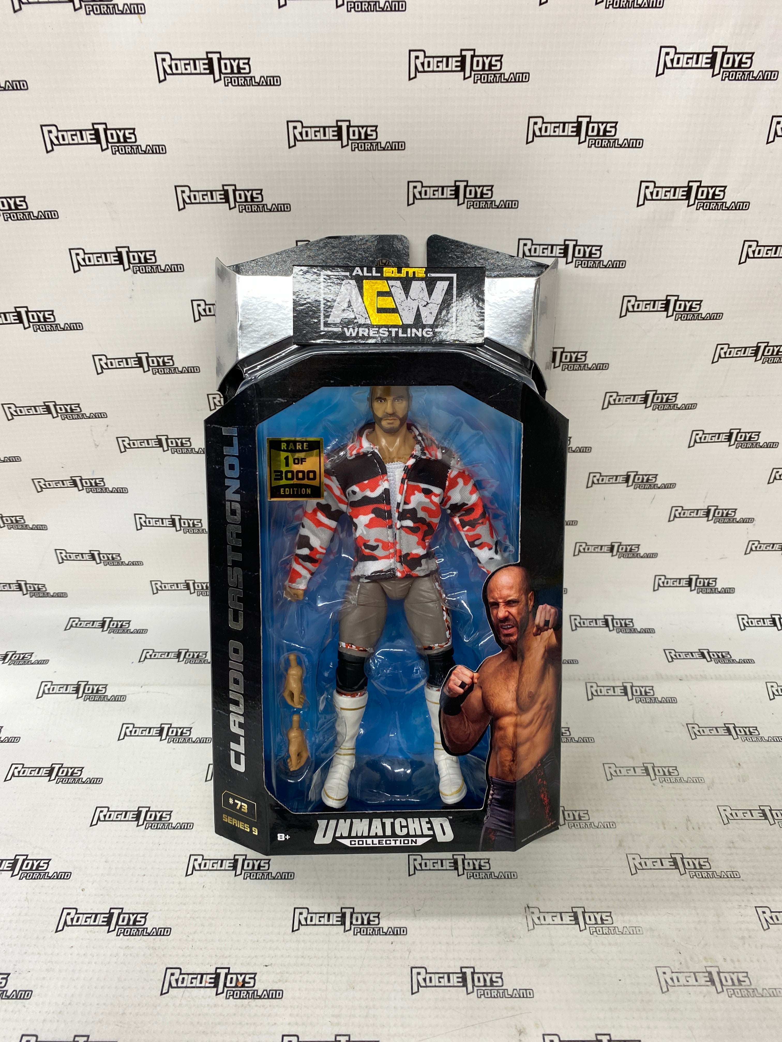 AEW Unmatched Collection Claudio Castagnoli (Rare 1 of 3000)