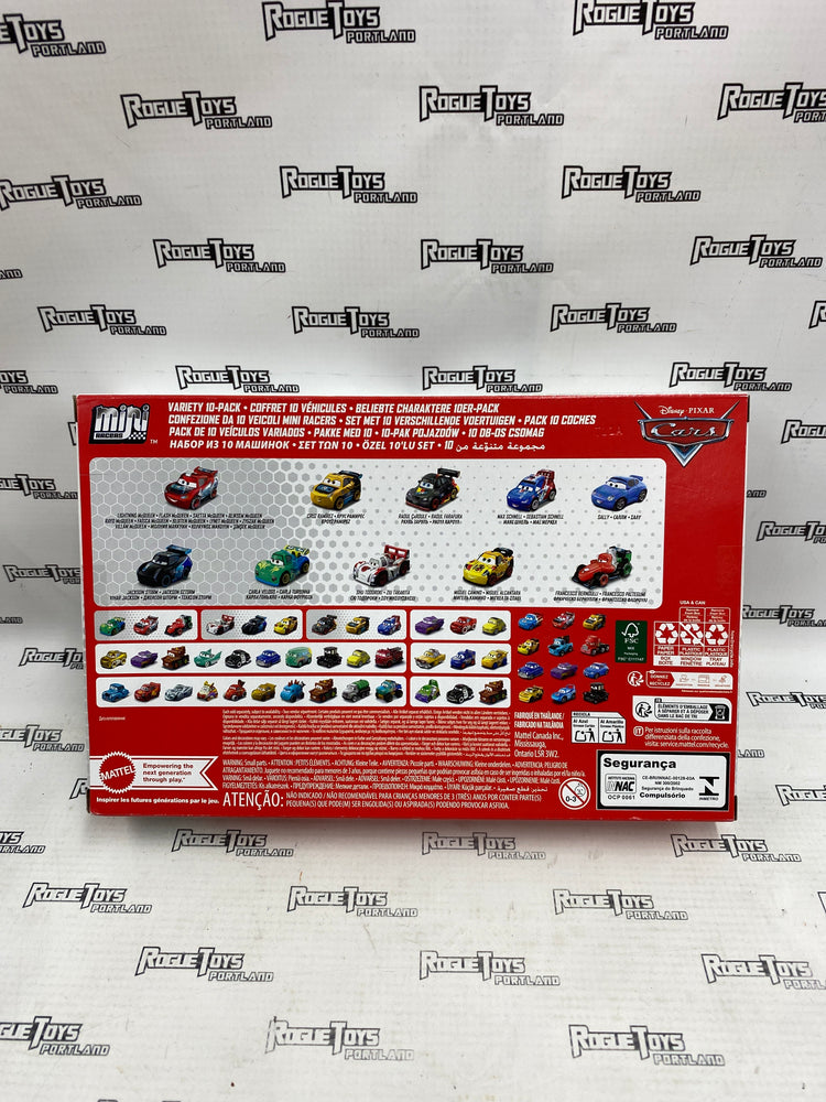 Disney Pixar Cars Mini Racers Variety 10-Pack