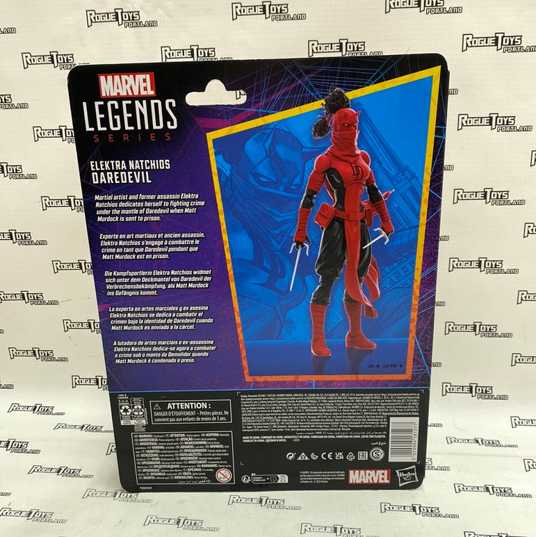 Marvel Legends Retro Spider-Man Elektra Natchios Daredevil