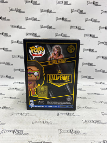 Funko POP! WWE Hall of Fame Ultimate Warrior #142 GameStop Exclusive