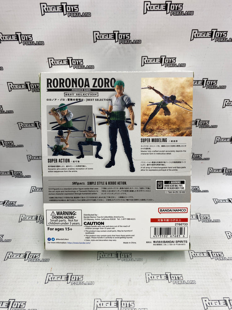 S.H.Figuarts One Piece Roronoa Zoro (Open Box)