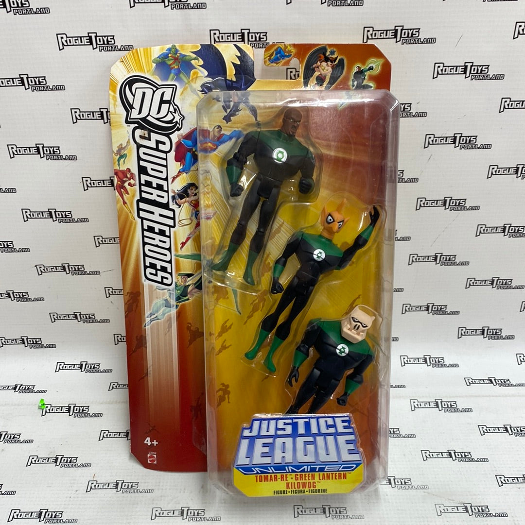 DC Super Heroes Justice League Unlimited Tomar-Re, Green Lantern, Kilowog