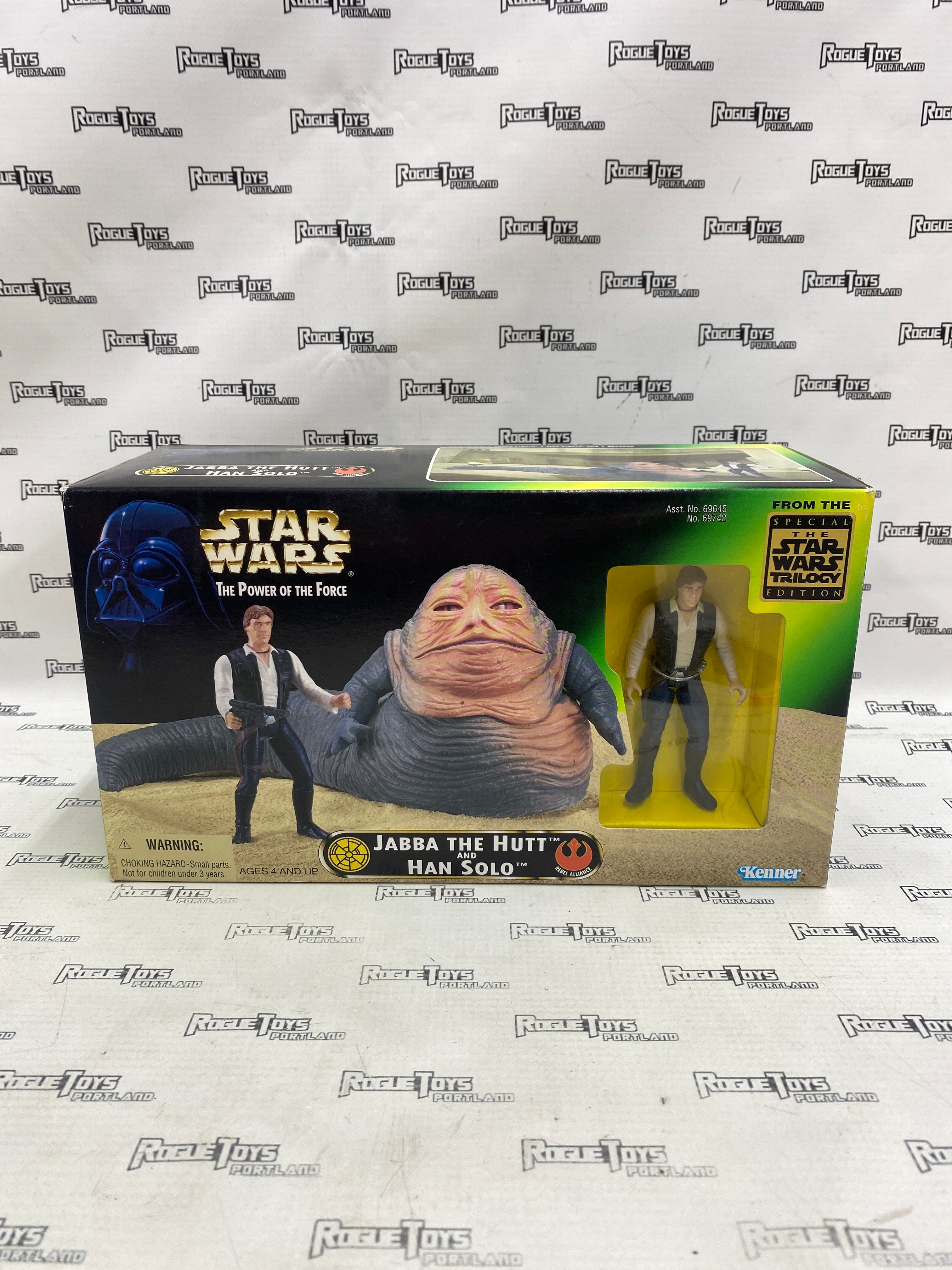 Star Wars POTF Jabba The Hutt and Han Solo
