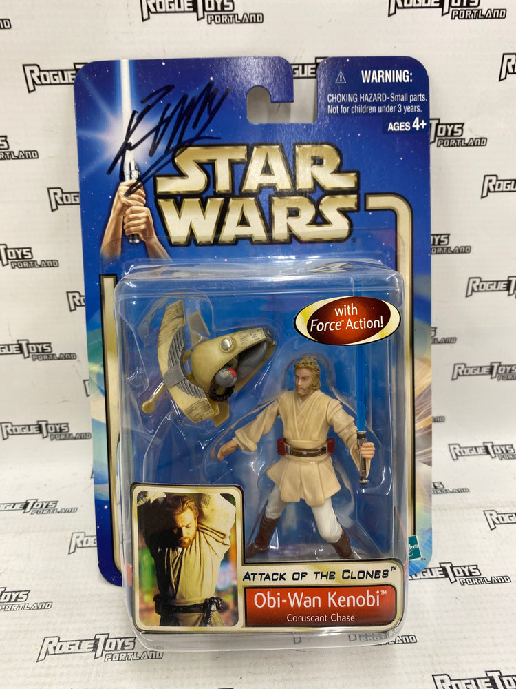 Autographed Star Wars Attack of the Clones Obi-Wan Kenobi