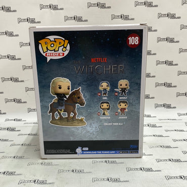 Funko POP! Rides The Witcher Geralt and Roach #108 Walmart Exclusive